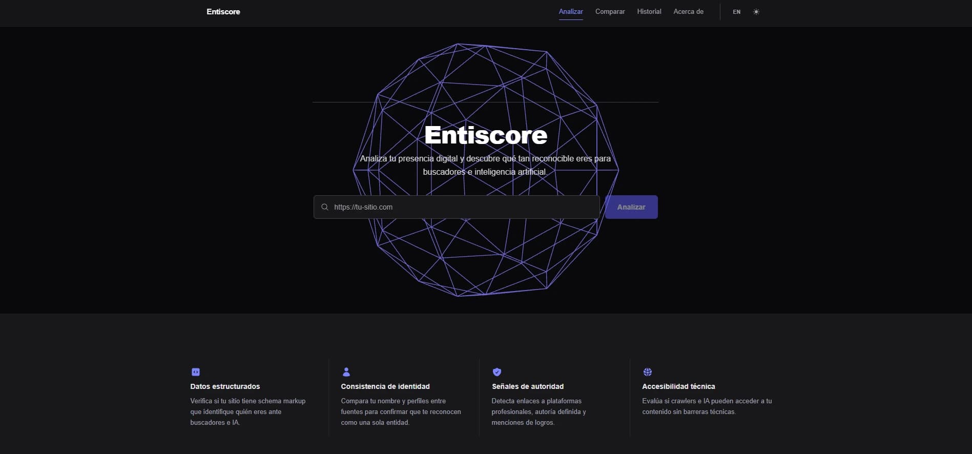 Entiscore - captura 1