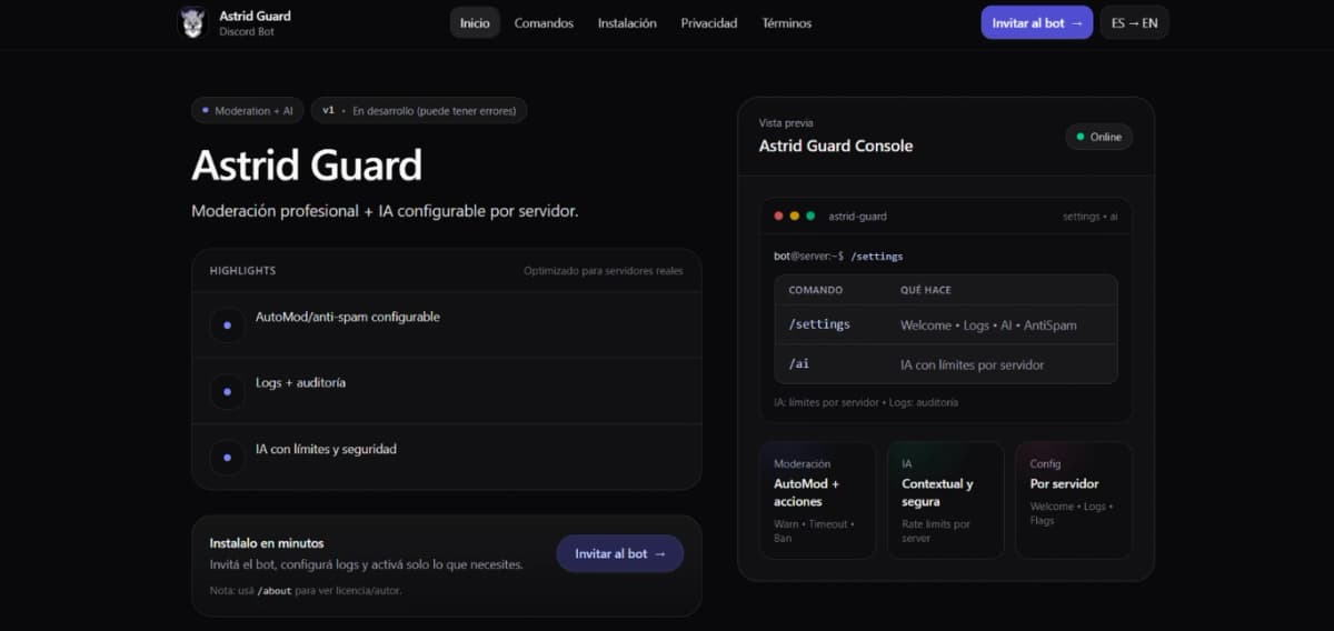 Astrid Guard - Discord Bot