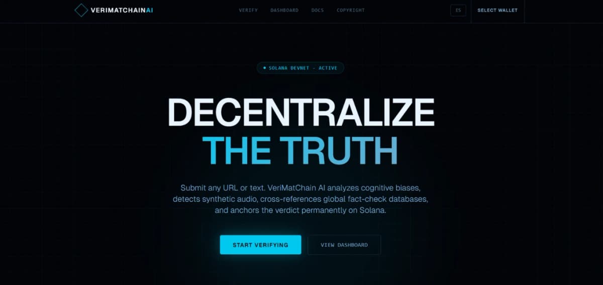 VeriMatChain AI