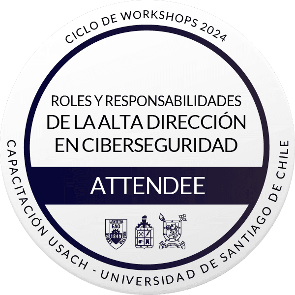 Workshop Roles y Responsabilidades de la Alta Dirección en Ciberseguridad